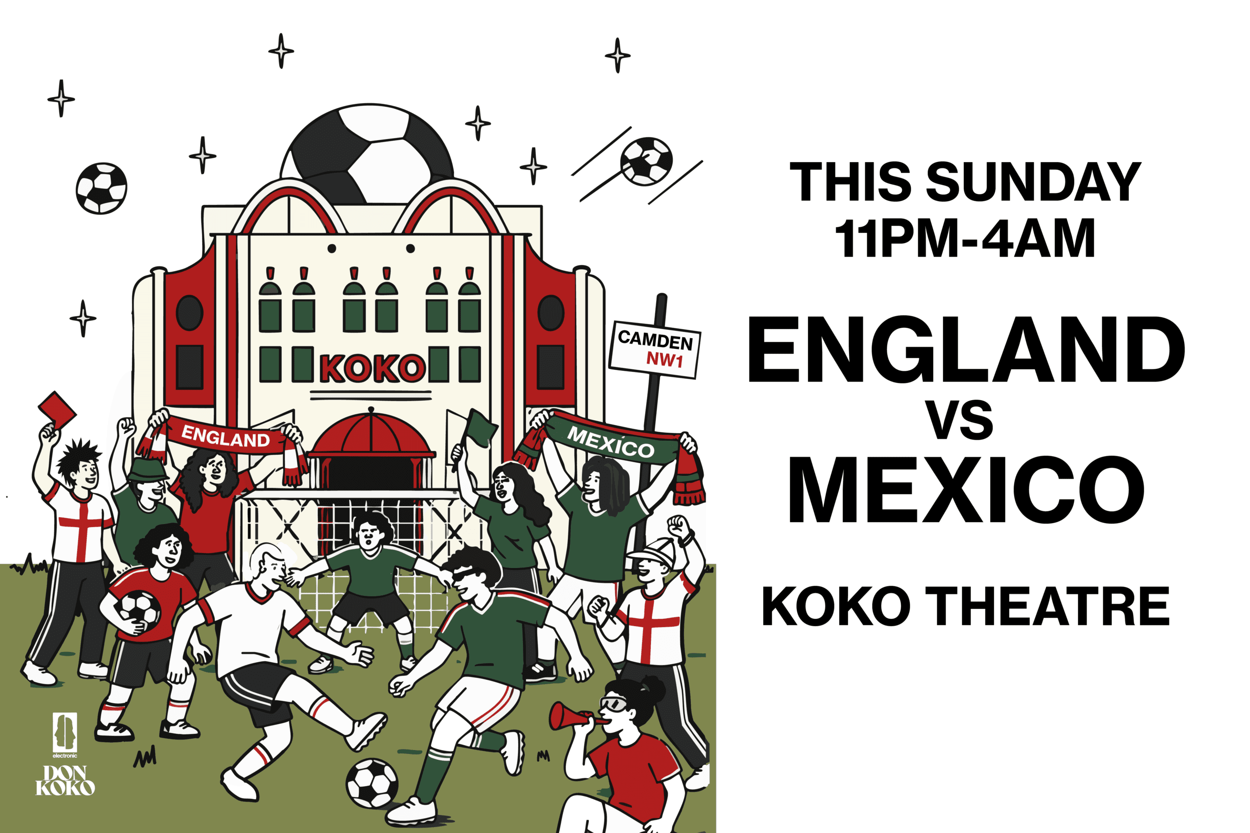 England vs Mexico