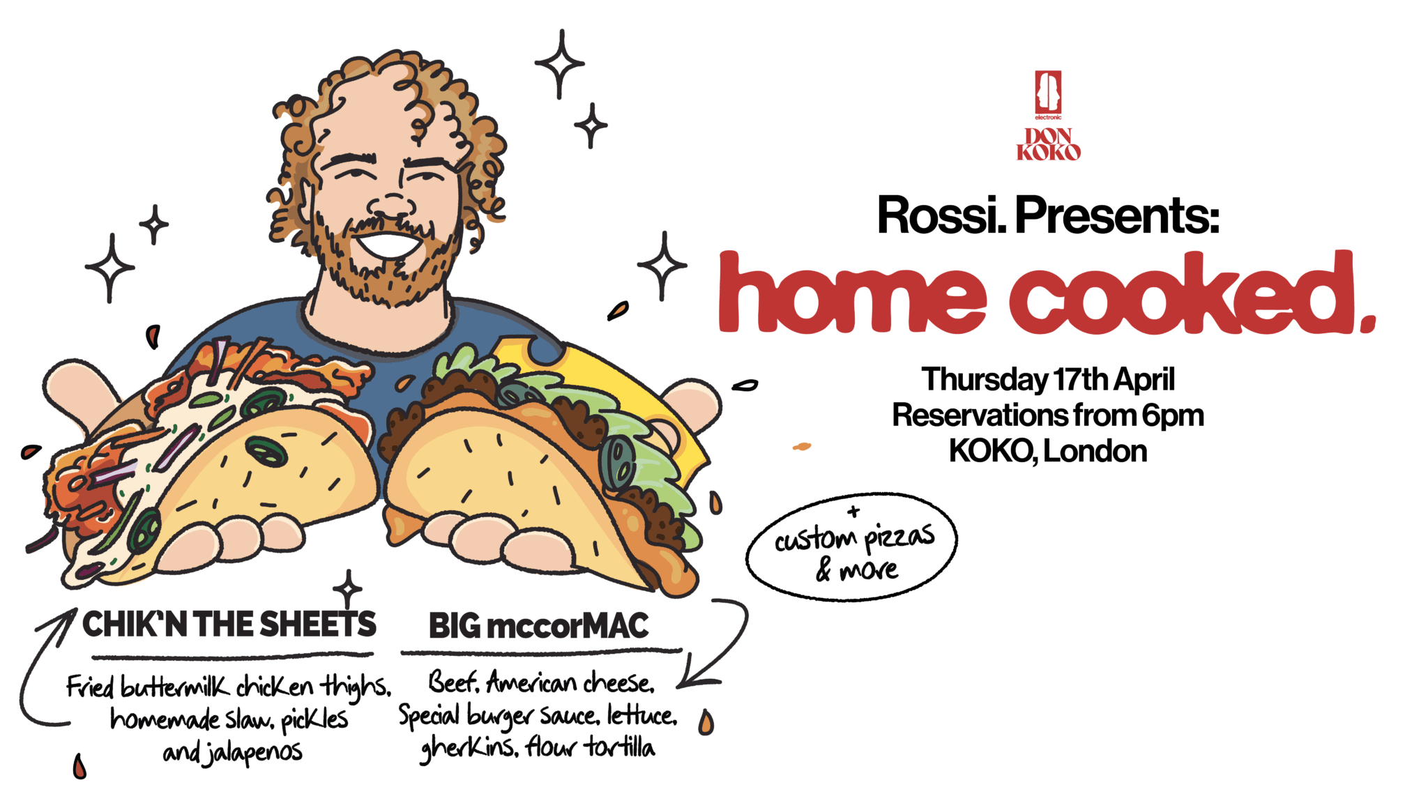 Rossi presents: Don KOKO x Homecooked